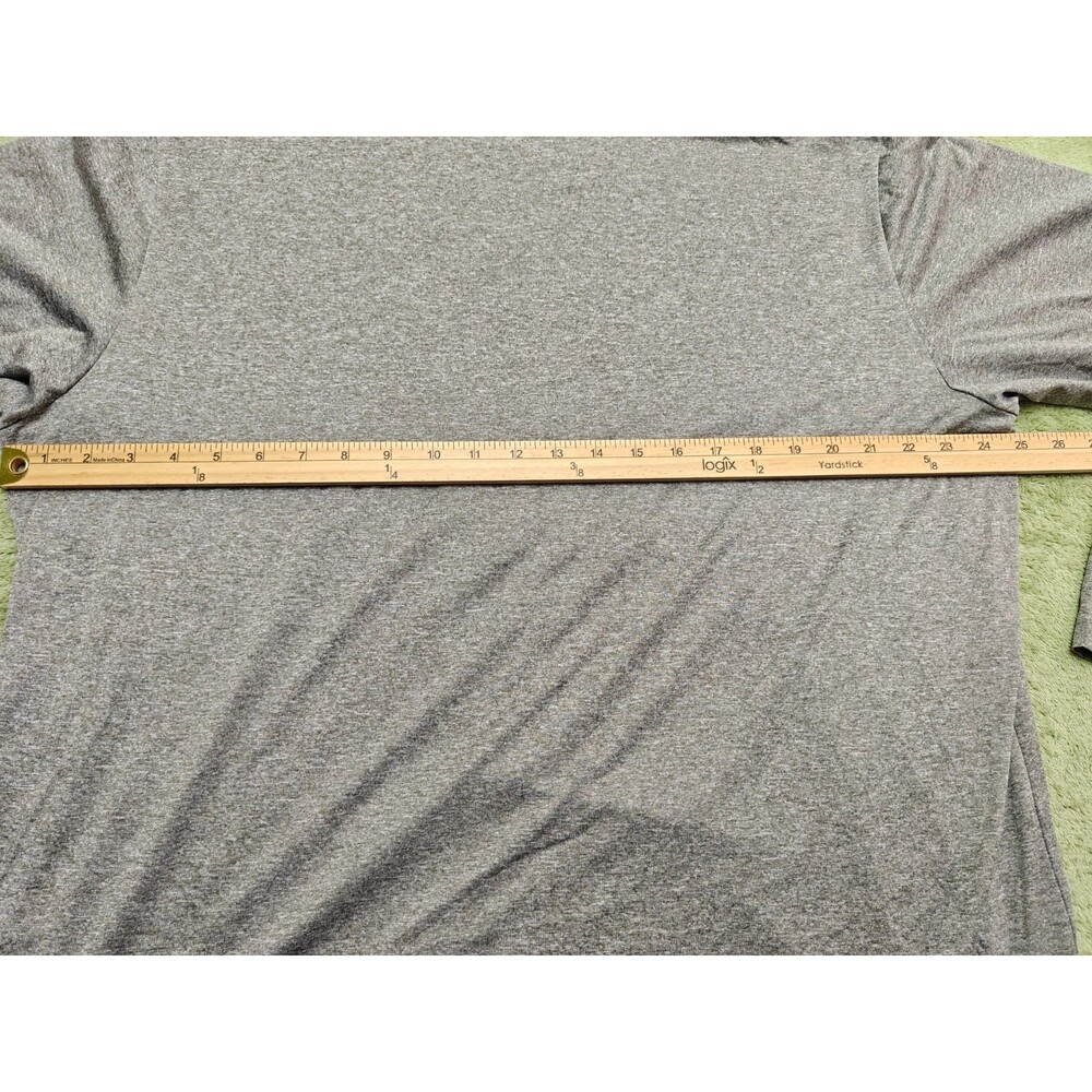 Auburn University Fly Fishing Club Long Sleeve  T-Shirt  2XL Gray Mens - Picture 6 of 9